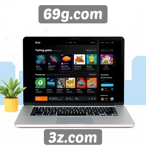 Exploração das funcionalidades interativas do site 69g.com
